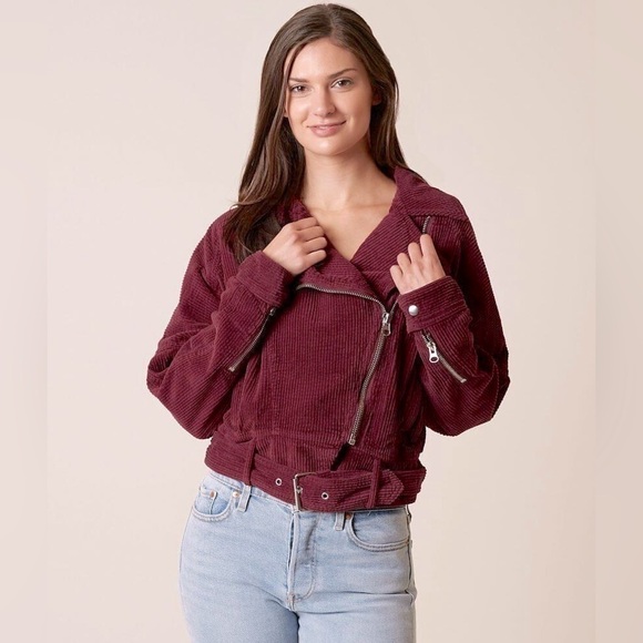 EUC Dolman Corduroy Jacket by FREE PEOPLE - Picture 1 of 12